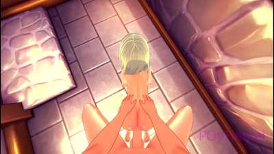 (Trap) Yar aikin Elvish tana taimaka muku wanke fuska.